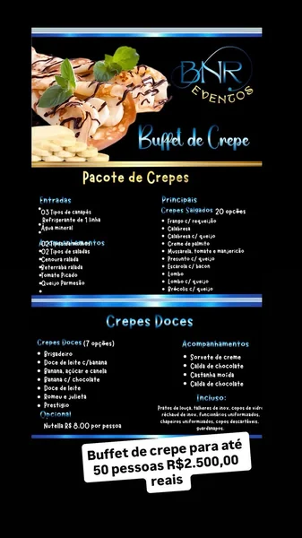 Buffet Crepe Francês