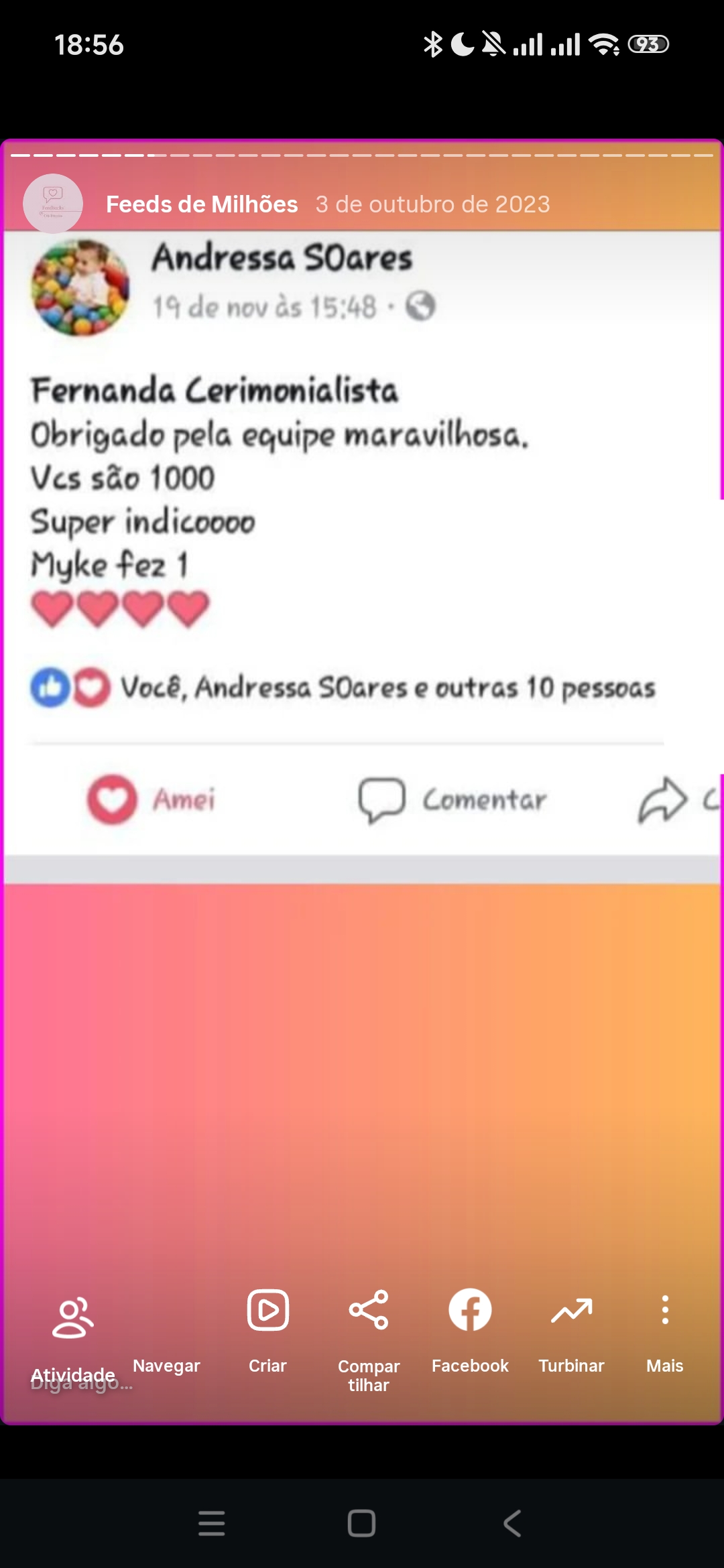 Feedback de Cliente