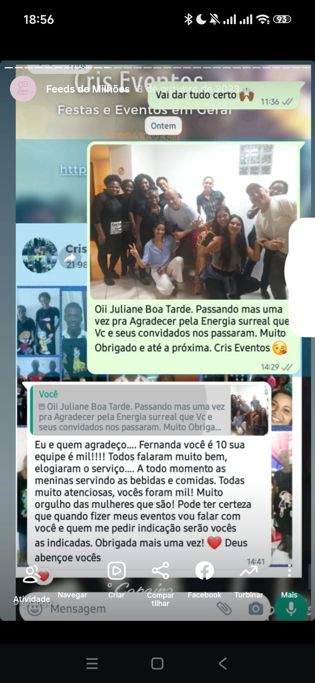 Feedback de Cliente