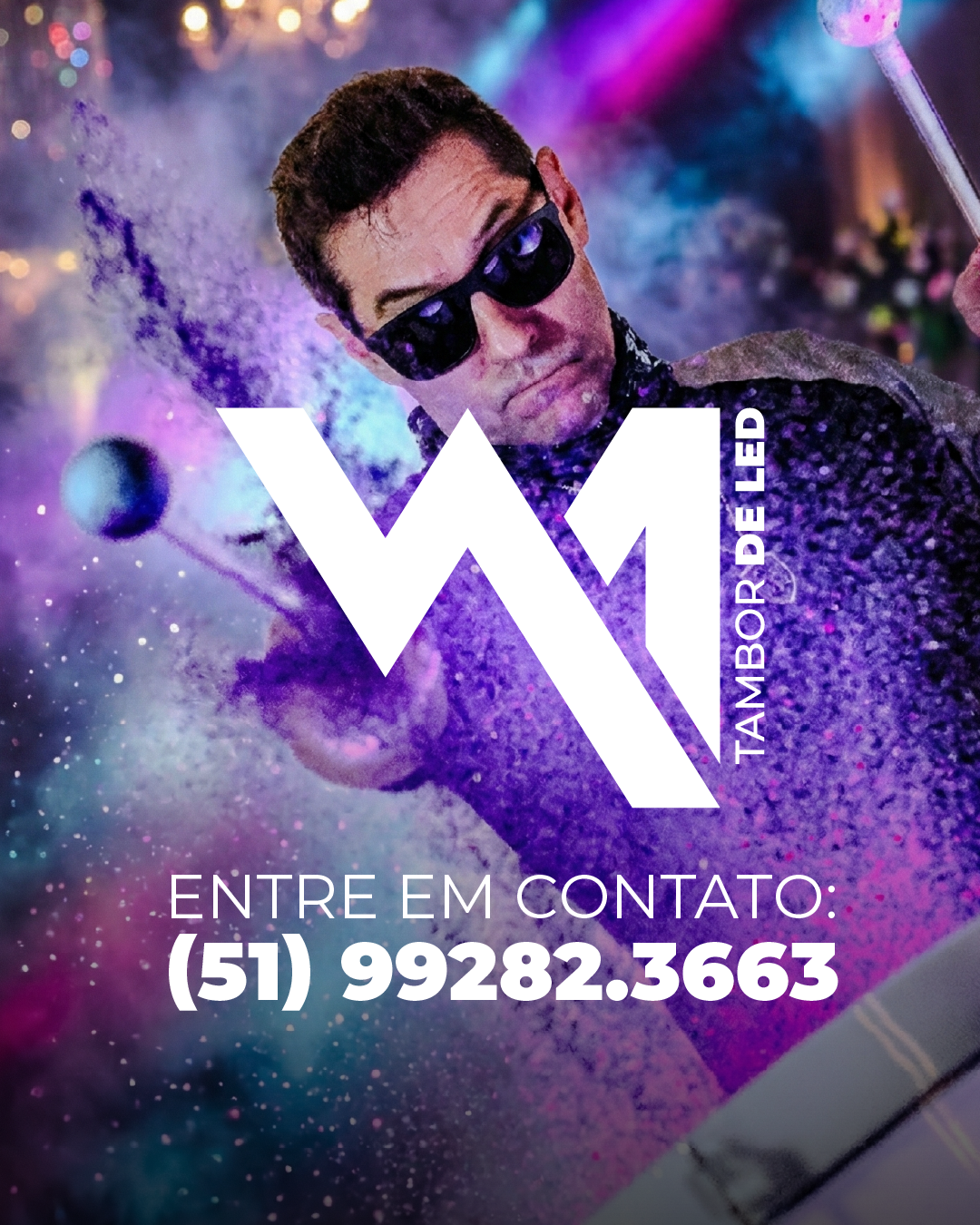 W1 Tambor de Led